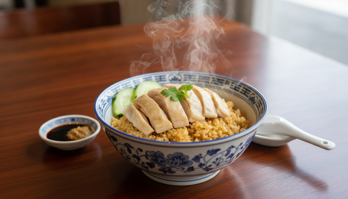태국 센트럴월드에 울려퍼진 진짜 중국의 맛, 고앙 치킨 라이스 이야기
